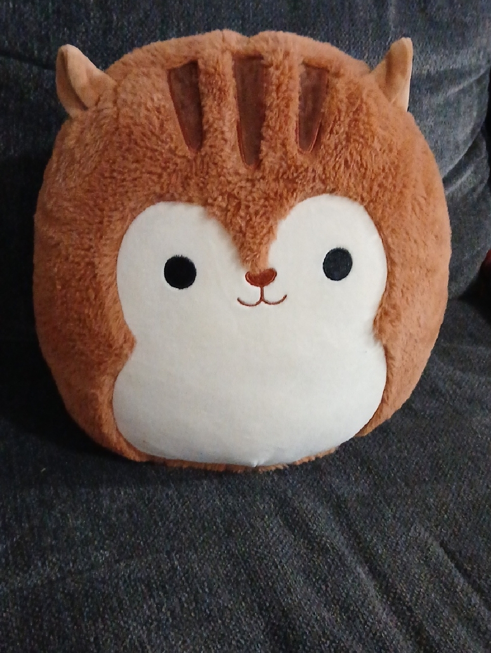 SQUISHMaLLOW Plush Brown & Cream Small Pet  Plush  - Soft Animal PLUSH
